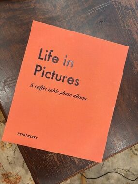 Life in Pictures Orange Photo Album